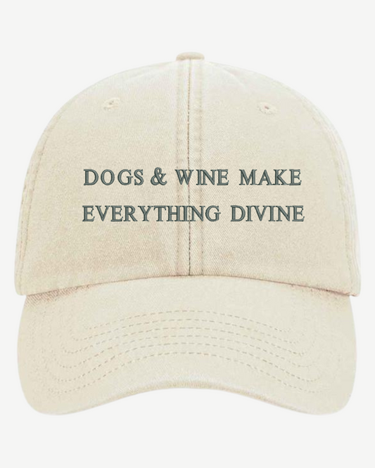 DOGS & WINE CAP